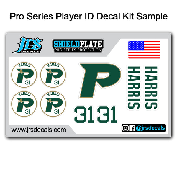 Complete Player Decal Kit - Including Bat, Helmet and Equipment decals ...