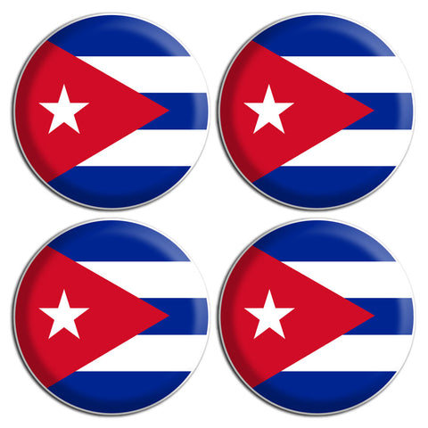 Cuba Flag Bat Knob Decal Set