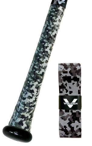 Vulcan Digital Camo Gray Bat Grip